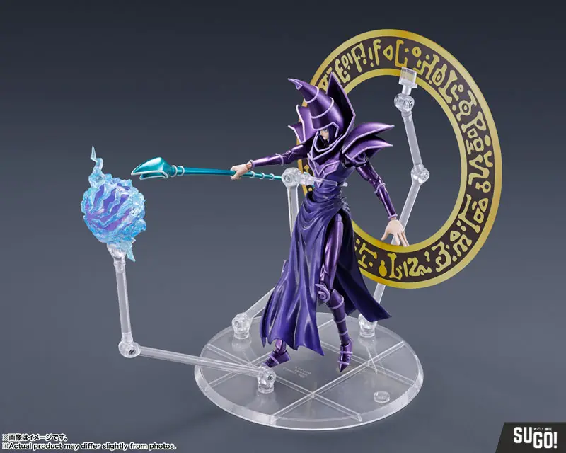 BANDAI Spirits S.H.MonsterArts Dark Magician 'Yu-Gi-Oh! Duel Monsters' Action Figure