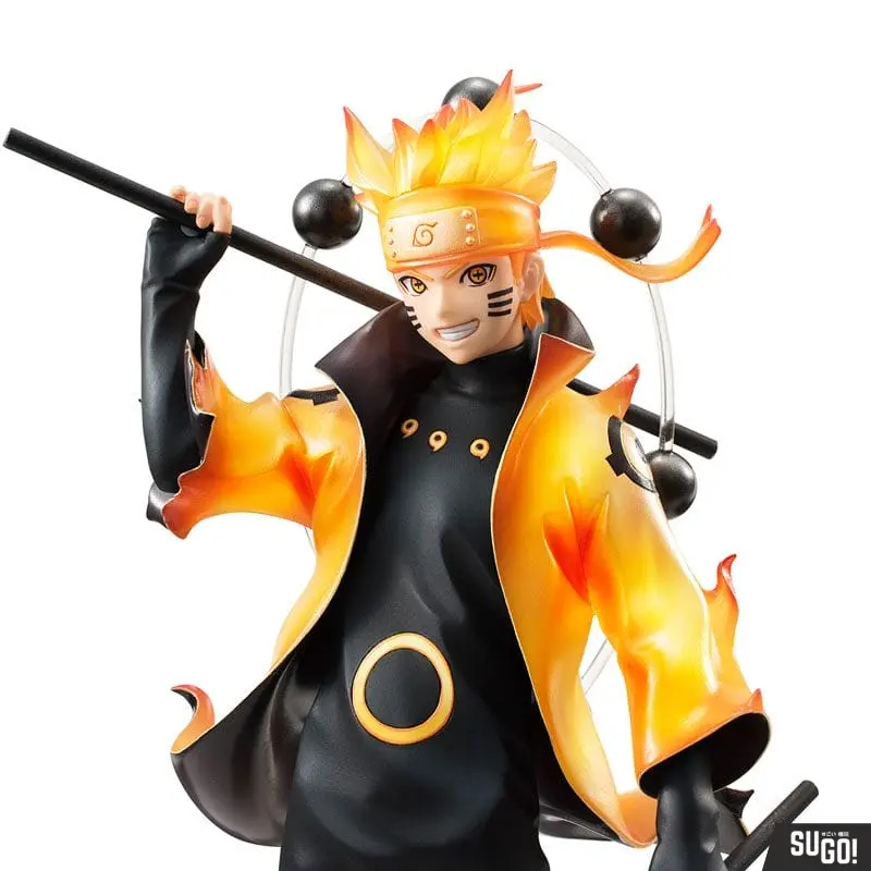 MegaHouse G.E.M. Series Naruto Shippuden Naruto Uzumaki Six Paths Sage Mode 1/8 PVC Figure