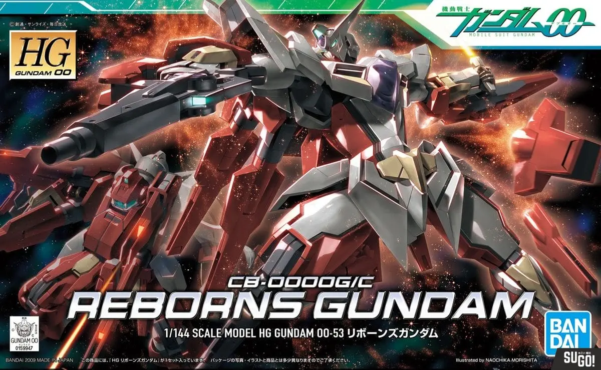 Bandai HG Reborns Gundam 1/144 Model Kit