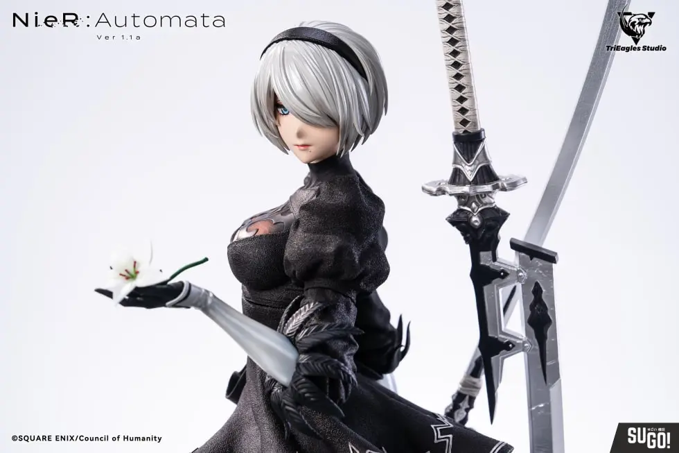 TriEagles Studio NieR: Automata 2B Ver1.1a 1/4 Licensed Statue