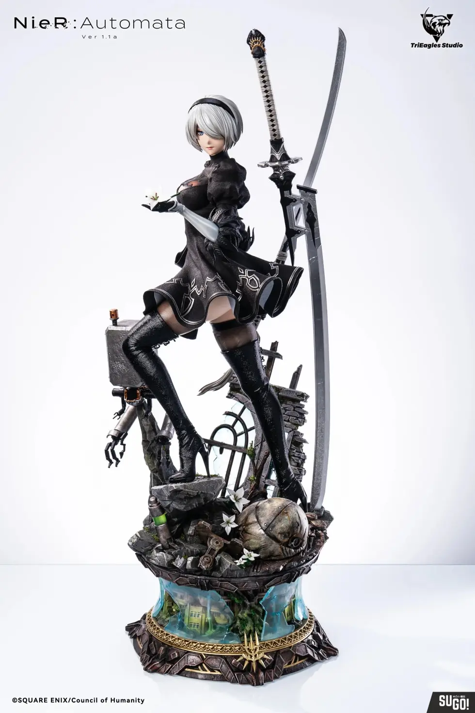 TriEagles Studio NieR: Automata 2B Ver1.1a 1/4 Licensed Statue