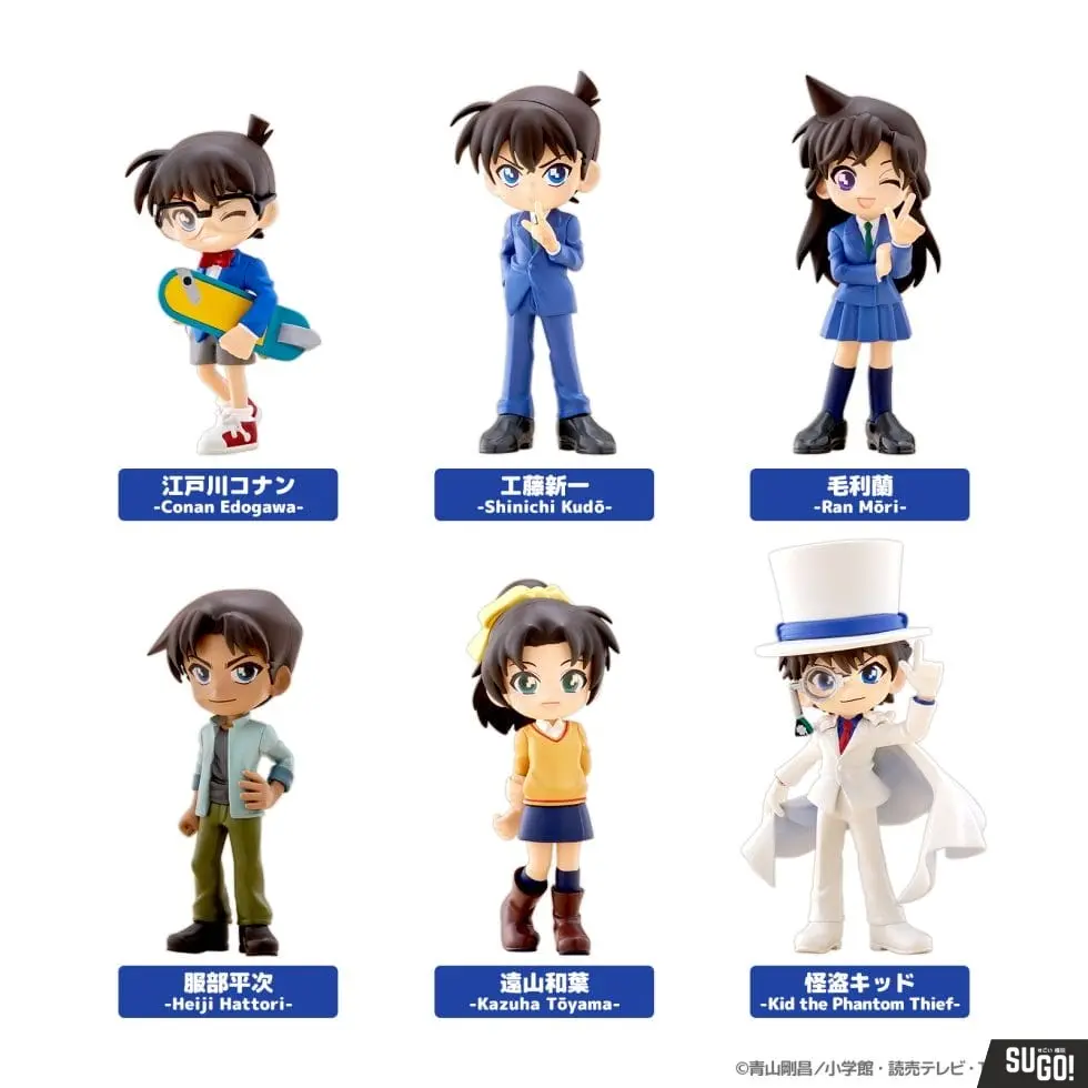 Bushiroad Creative Palverse Detective Conan vol.1 1Box 6pcs PVC Figure