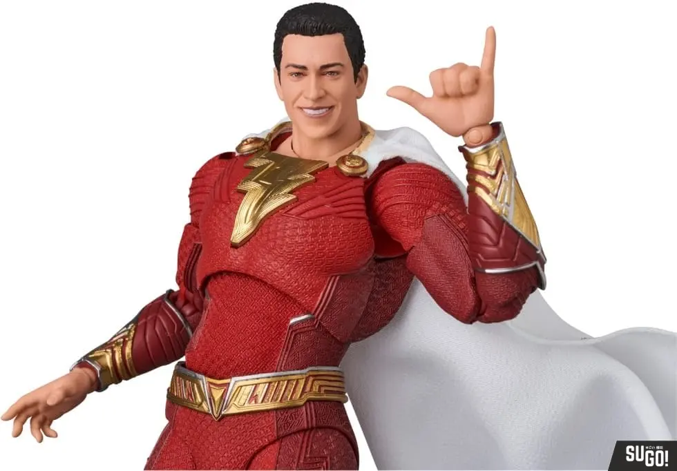 Medicom Mafex Shazam! (Fury Of The Gods Ver.) Action Figure