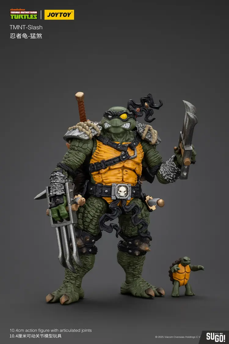 Joy Toy JT01000 TMNT Teenage Mutant Ninja Turtles Slash Ver. Action Figure