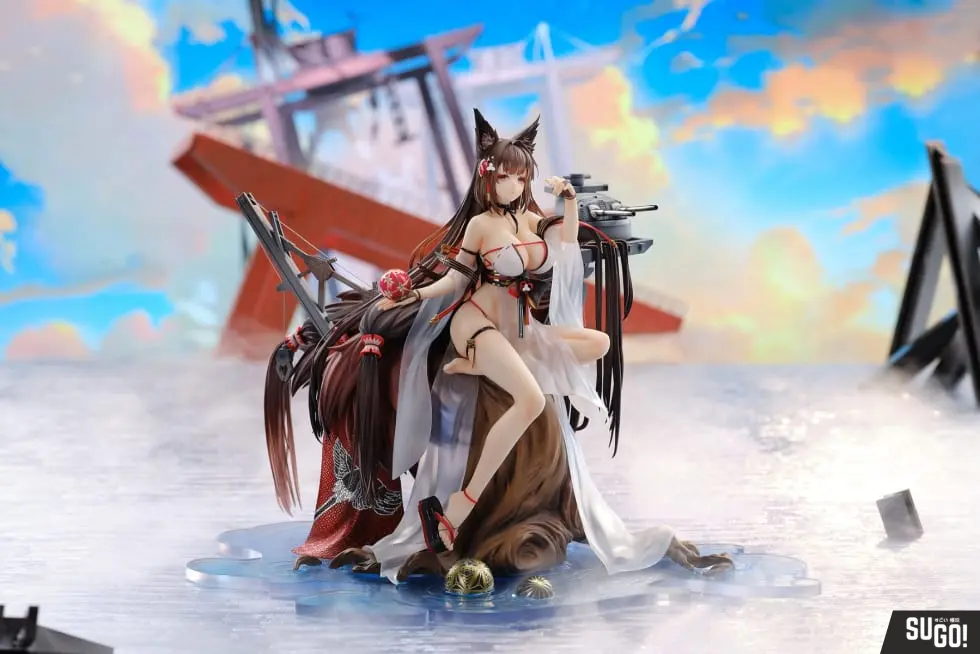 Apex Toys Azur Lane Amagi [Wending Waters Serene Lotus] With Display Box Ver.  [BONUS] 1/7 Scale PVC Figure