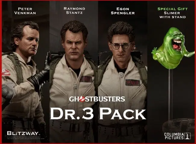 BLITZWAY Ghostbusters Dr. 3 Pack Ver.